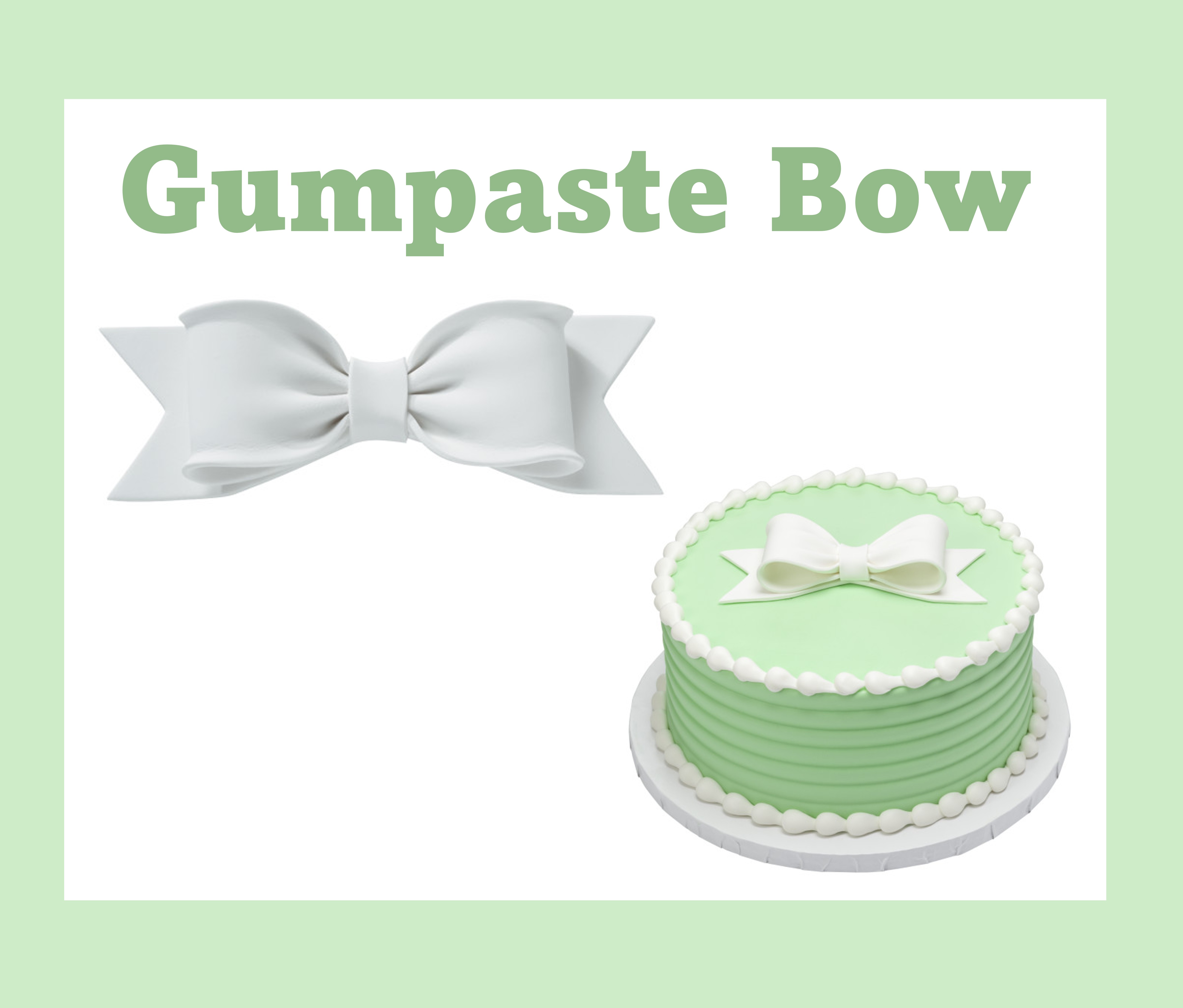 Gumpaste Bow