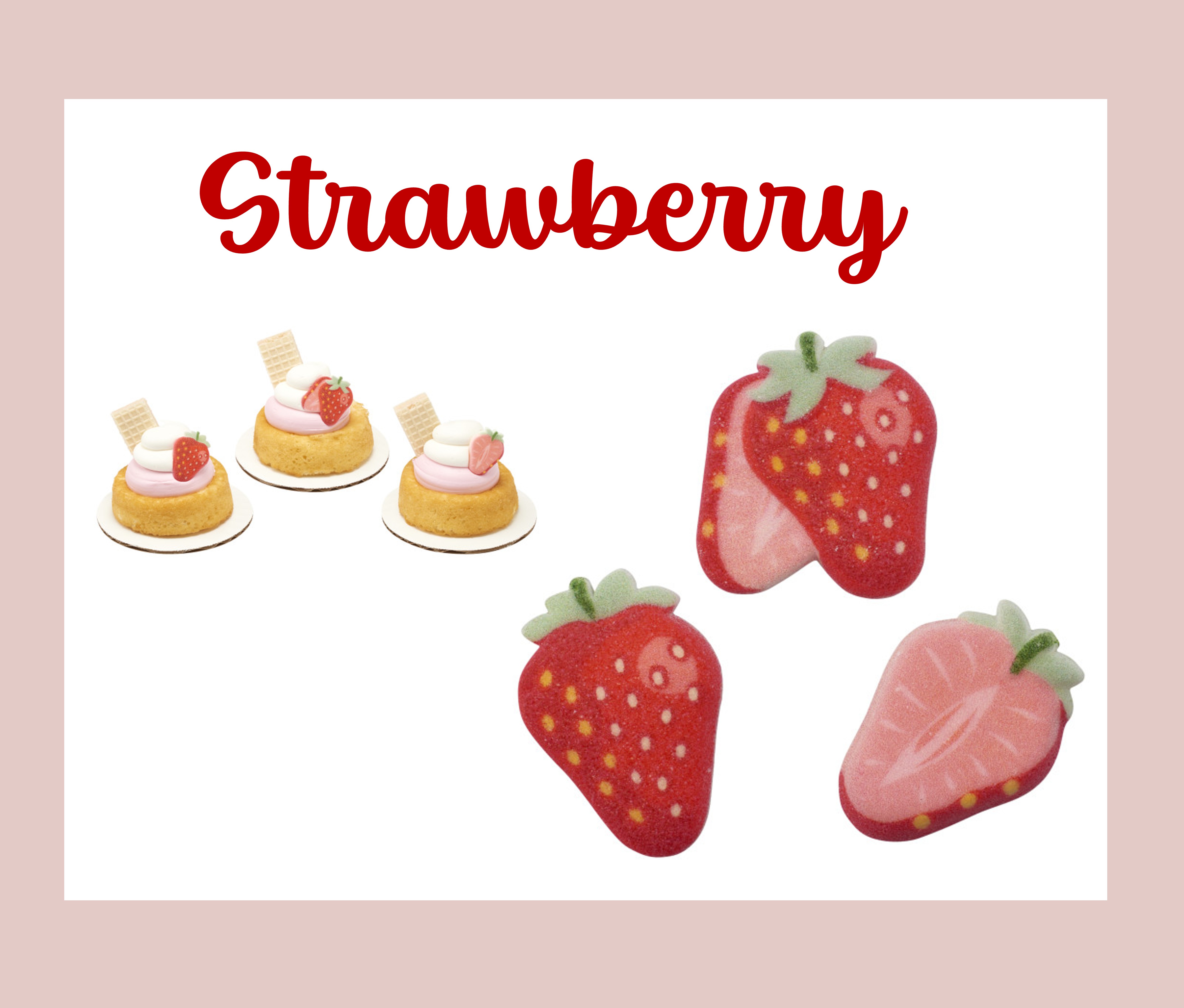 Strawberry Deco-ons