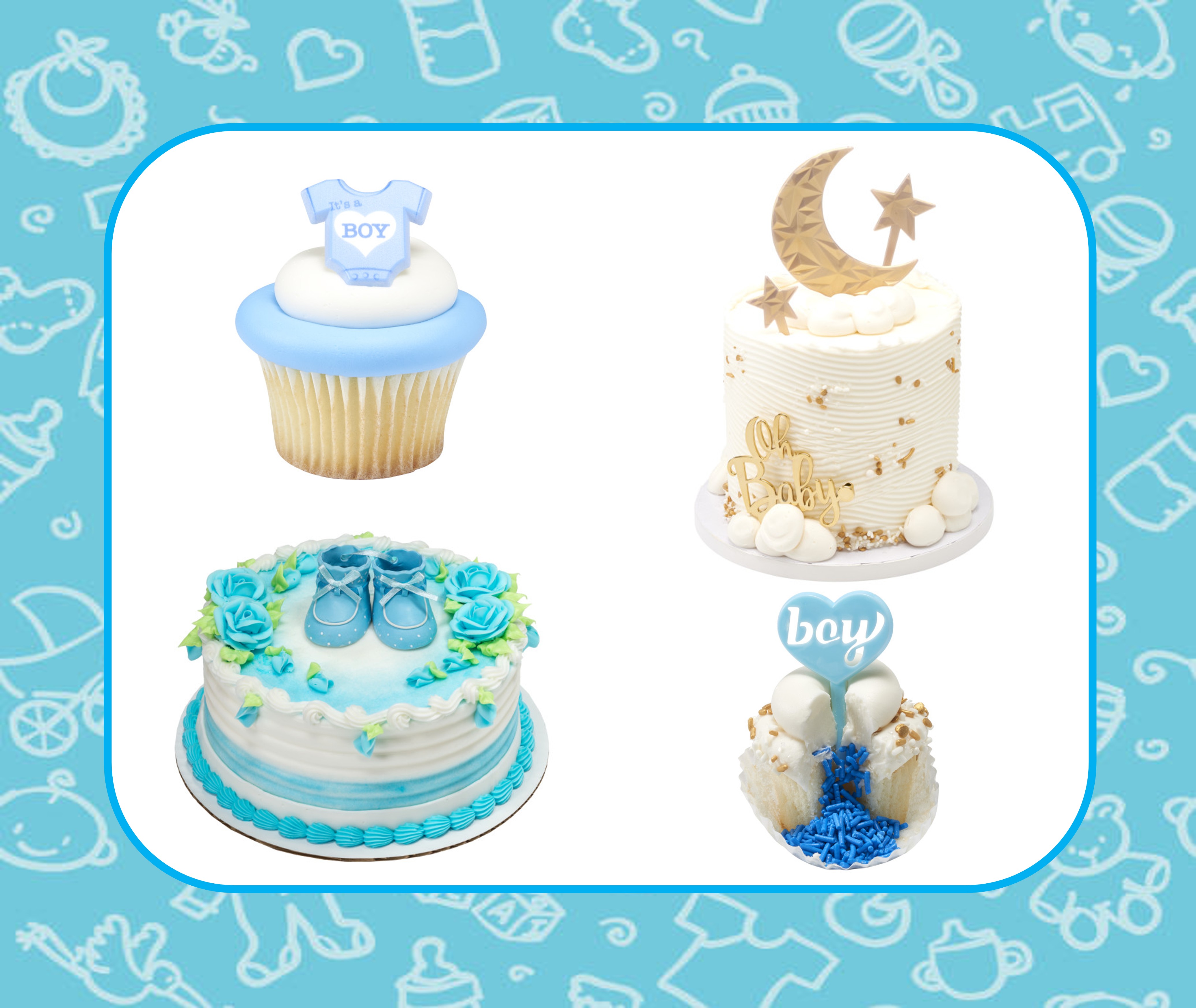 Baby Shower Toppers
