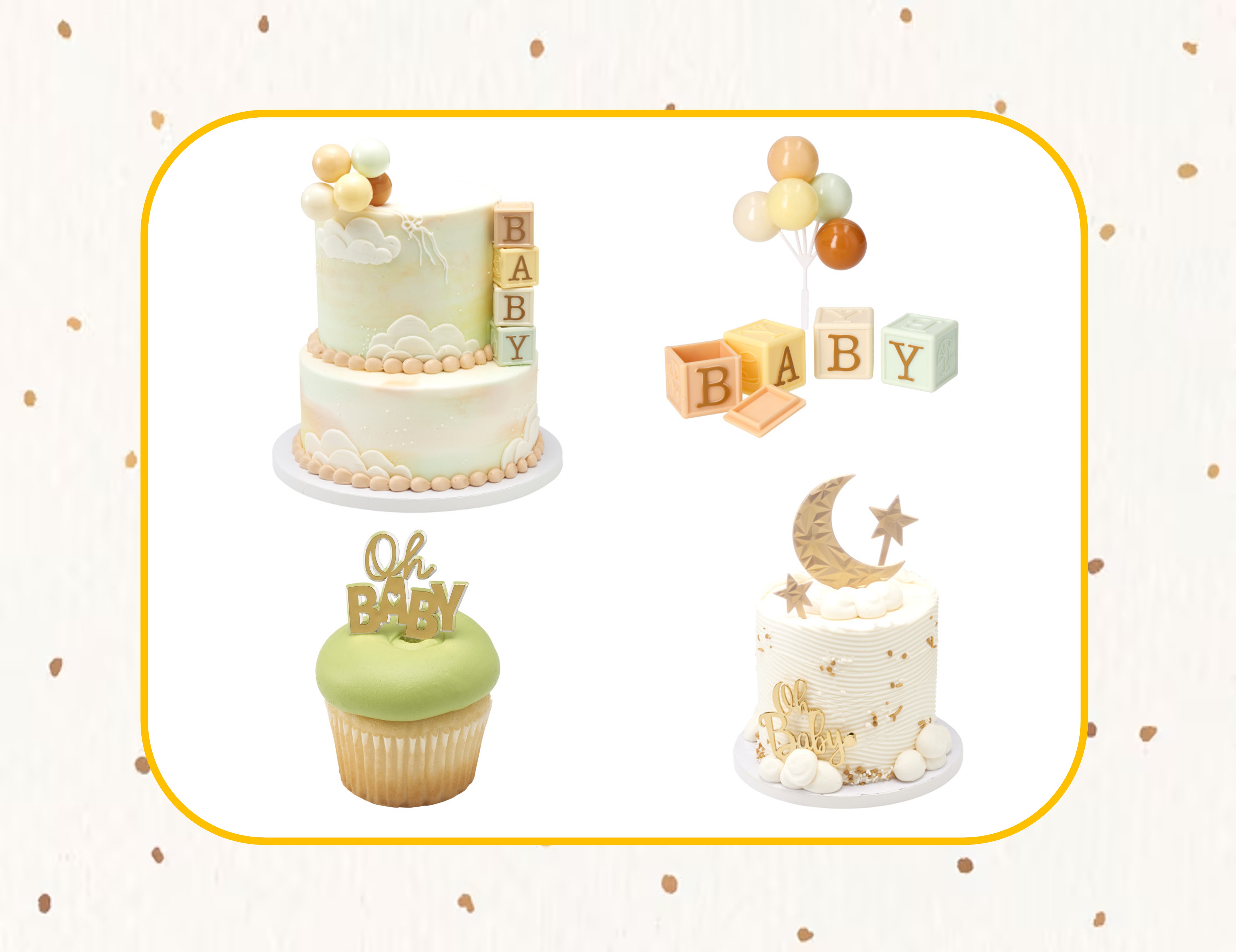 Baby Shower Toppers